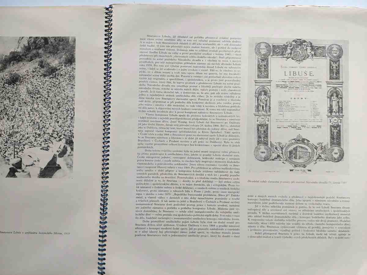 4 LP Bedřich Smetana - Libuše