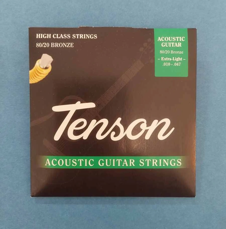 Struny TENSON na akustickou kytaru Bronze 010