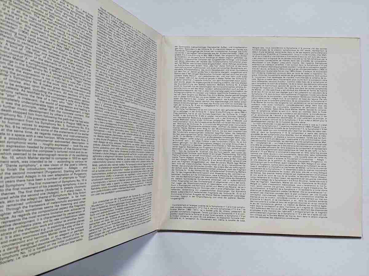 2 LP Gustav Mahler - Symphony No. 6 