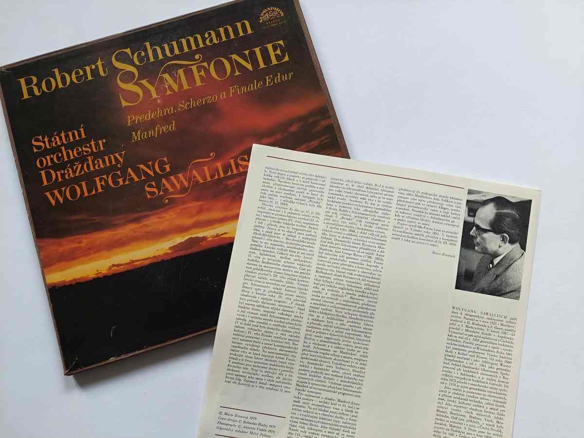 3 LP ROBERT SCHUMANN - SYMFONIE