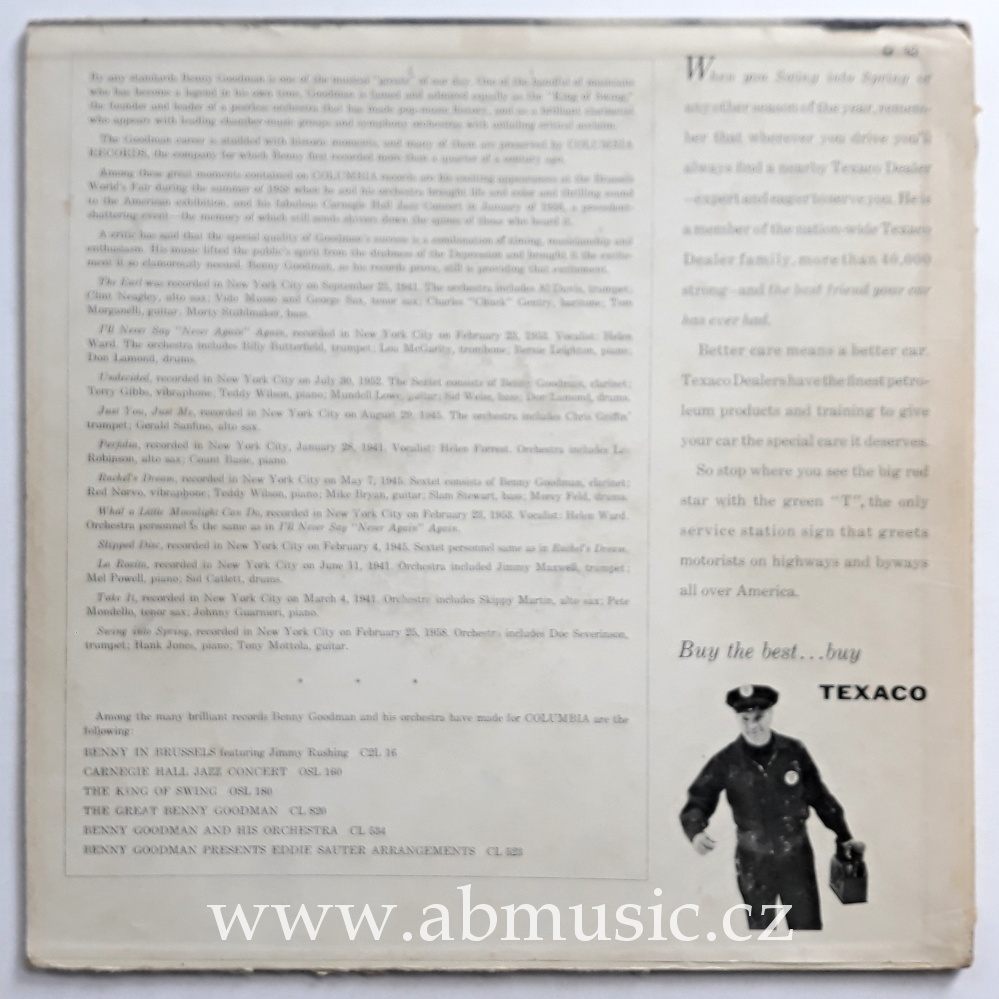 LP Benny Goodman - Swing Into Spring