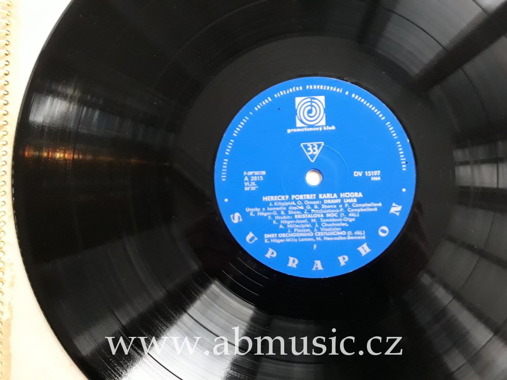 LP Karel Höger - Herecký portrét Karla Högra