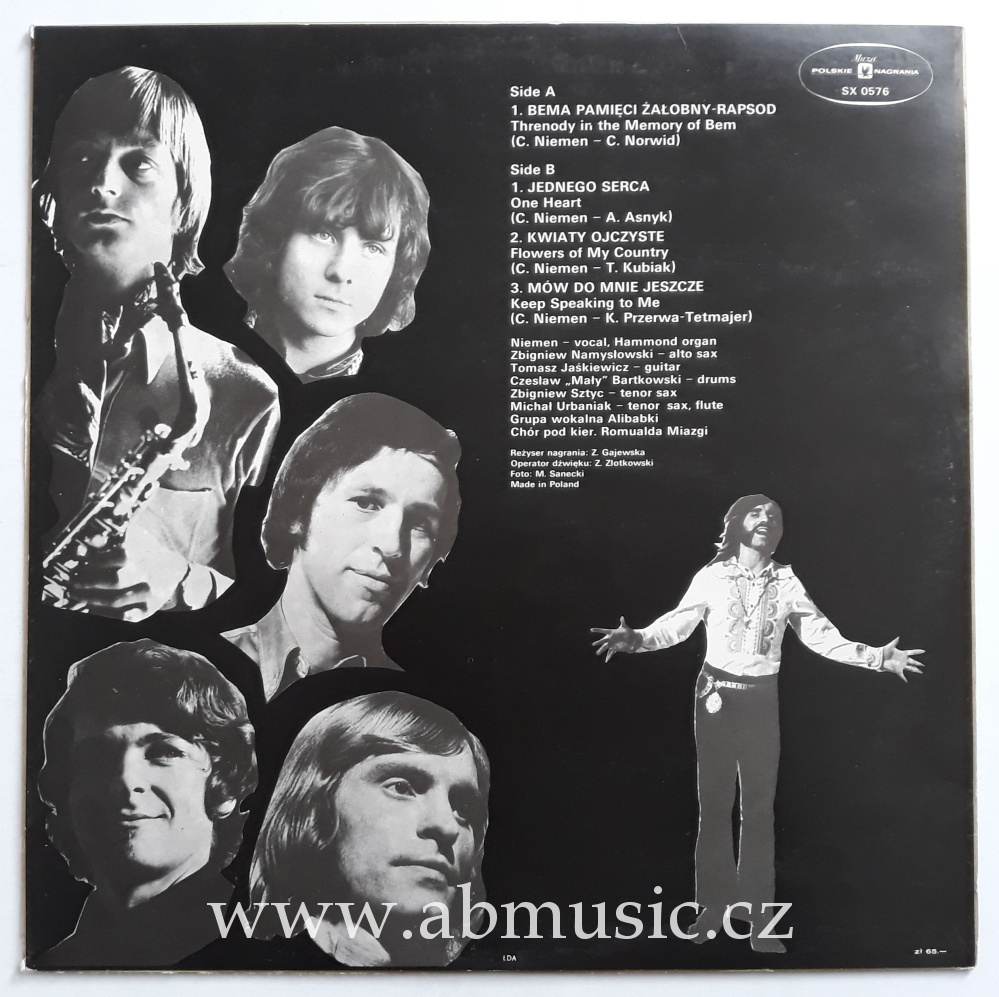 LP CZESLAW NIEMEN - ENIGMATIC