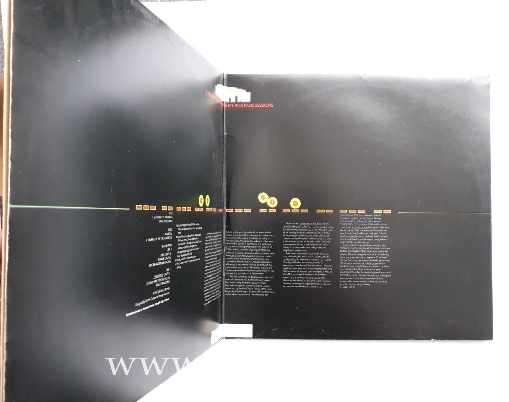 LP Lionel Hampton - The Complete 1953 Paris Sessions