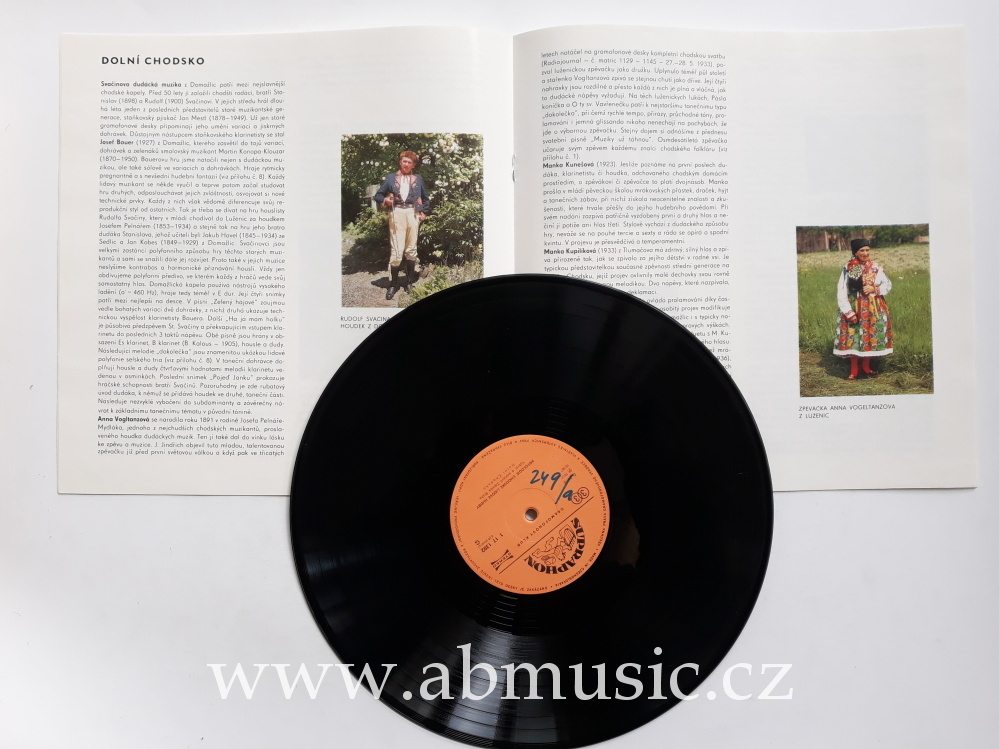 LP Antologie Chodské lidové hudby