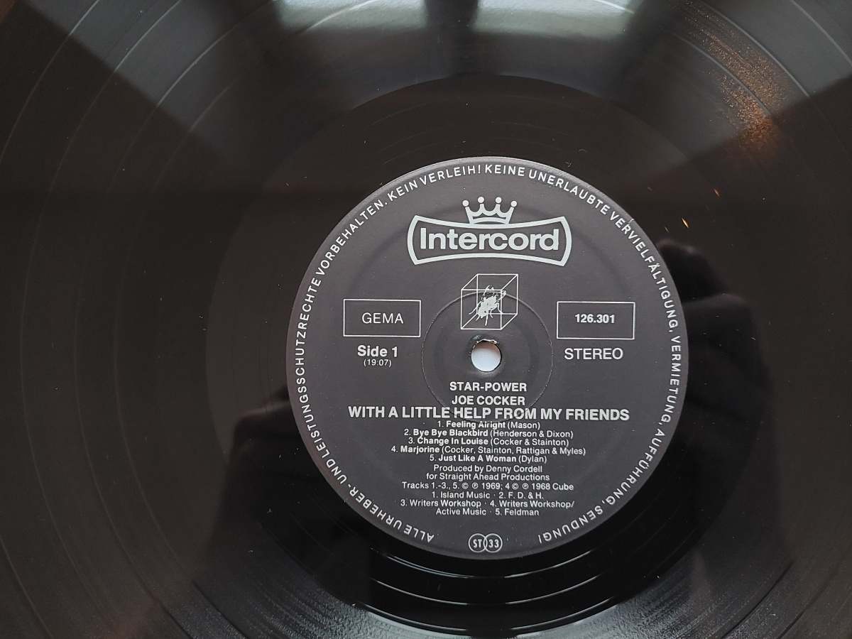 LP Joe Cocker - With A Little Help From My Friends