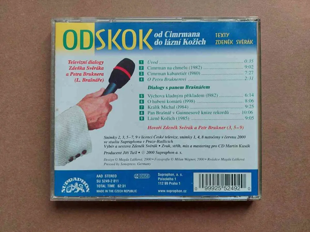 CD Odskok od Cimrmana do lázní Kožich - Zdeněk Svěrák a Petr Brukner