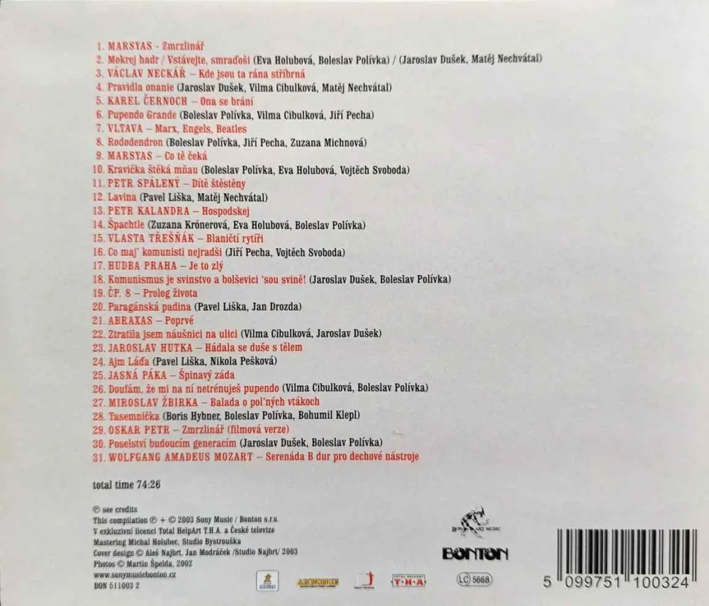 CD Pupendo Soundtrack