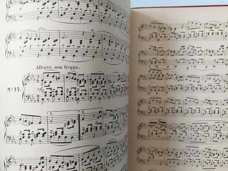 Mendelssohn - Písně beze slov - Lieder ohne worte noten