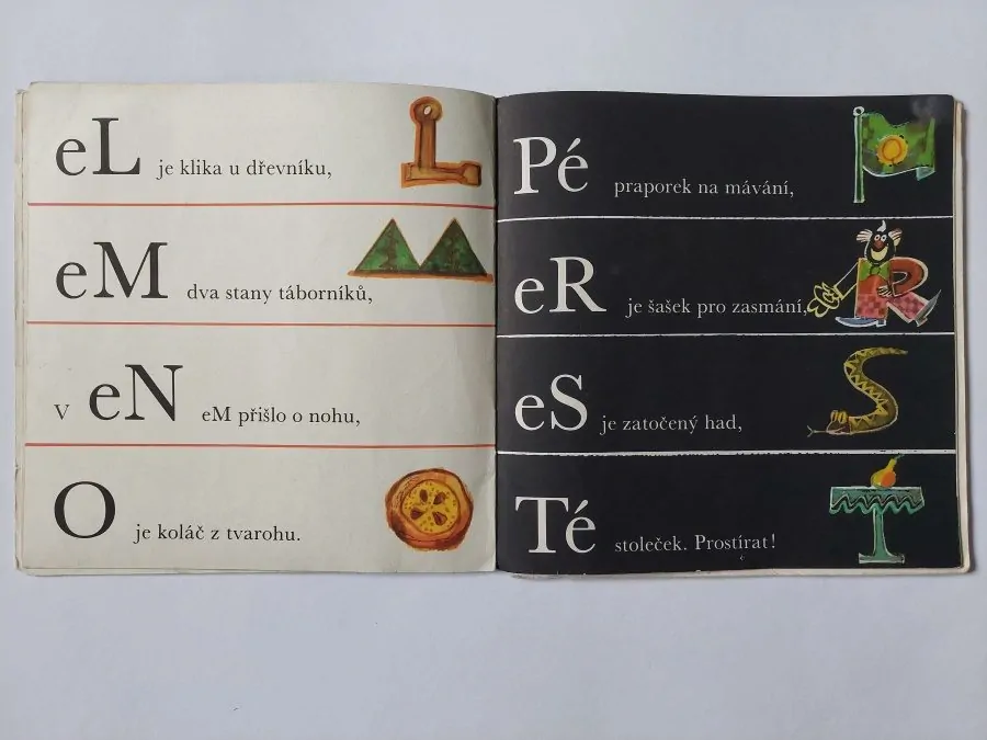 Pohádka o rozpustilé Abecedě - Fischer , Trojan , Franta