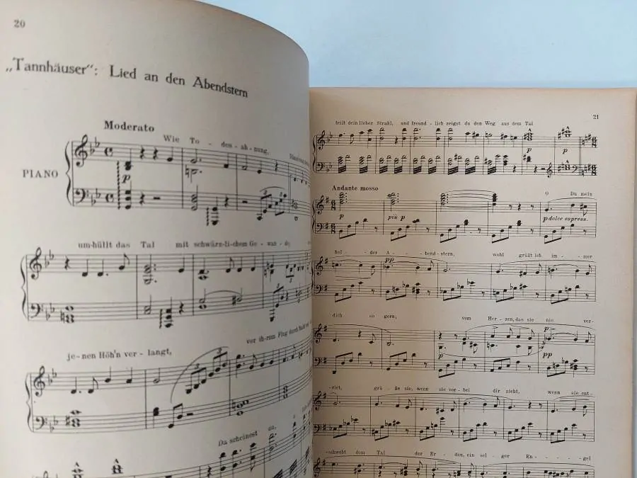Unser Wagner - Leichtes klavier album