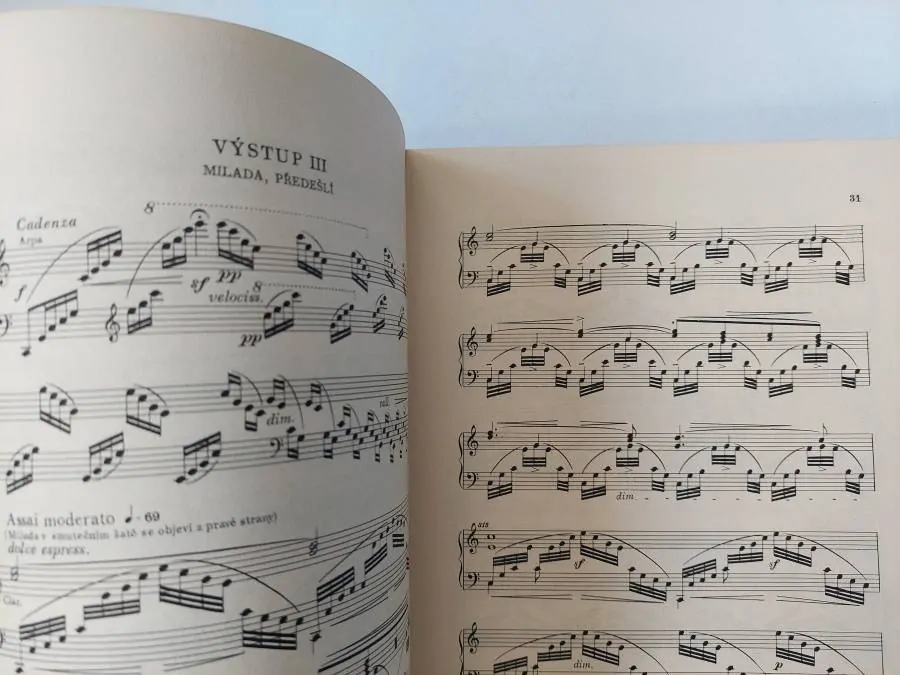 Bedřich Smetana - Dalibor - klavírní výtah