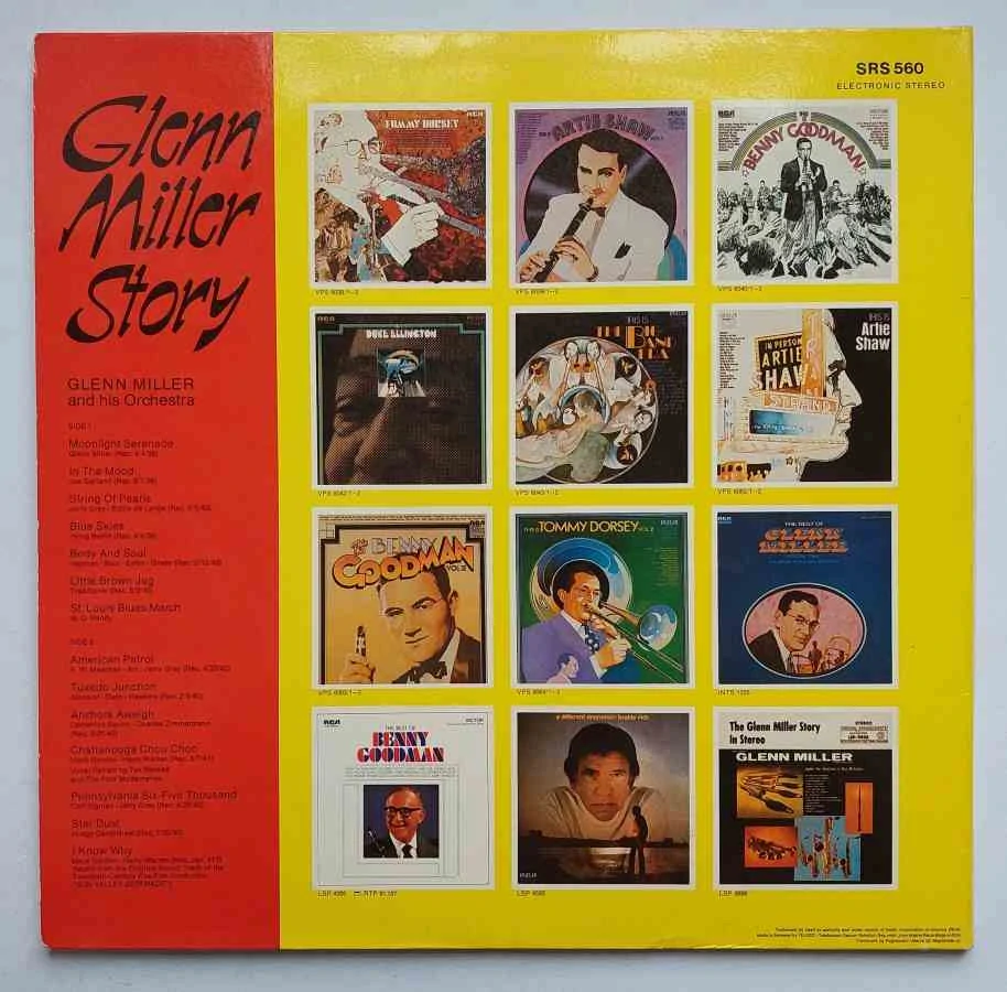 LP Glenn Miller Story The Original Recording 1