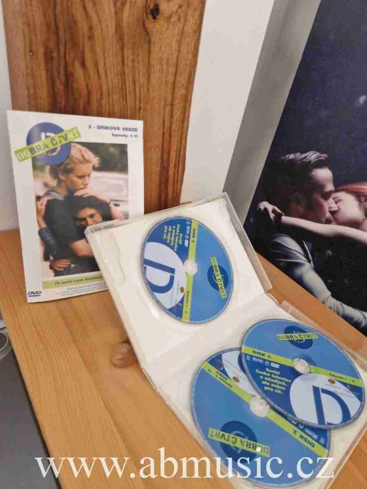 3 DVD Dobrá čtvrť komplet 