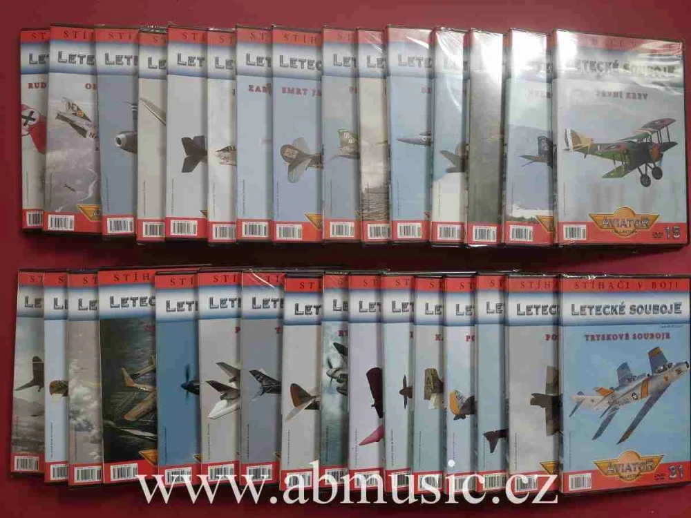 DVD Letecké souboje - Kolekce 31 DVD Stíhači v boji