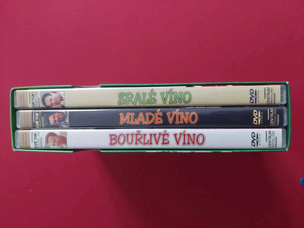 DVD Výběr z hroznů kolekce Bouřlivé víno