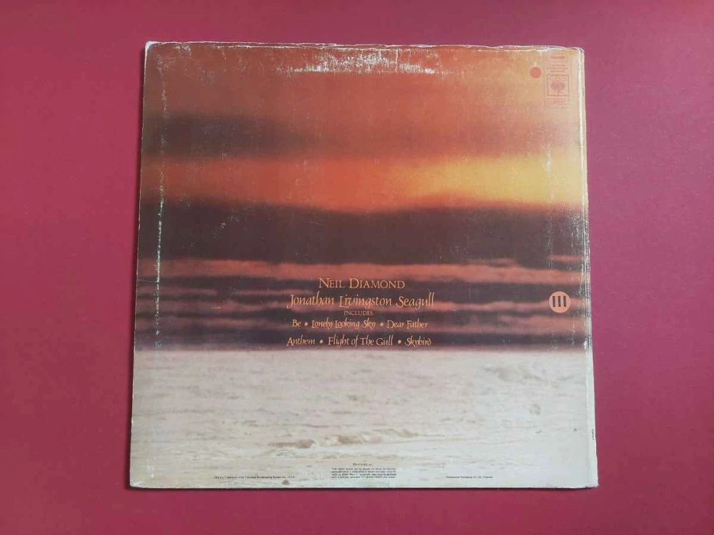 LP Neil Diamond Jonathan Livingston Seagull
