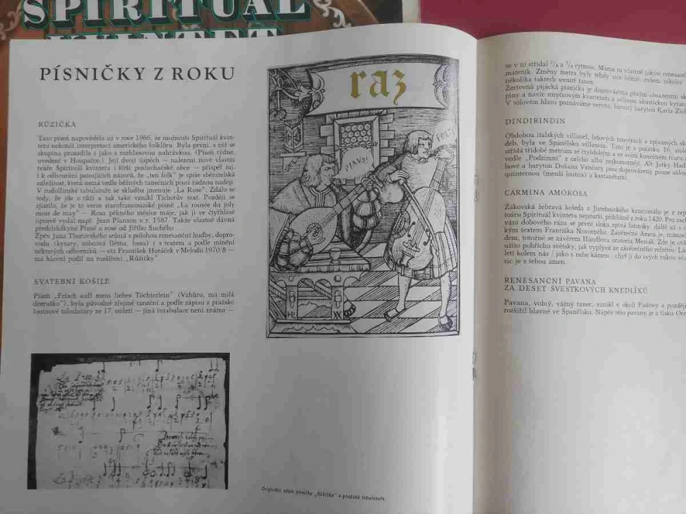 LP Spirituál kvintet - Písničky z roku raz dva