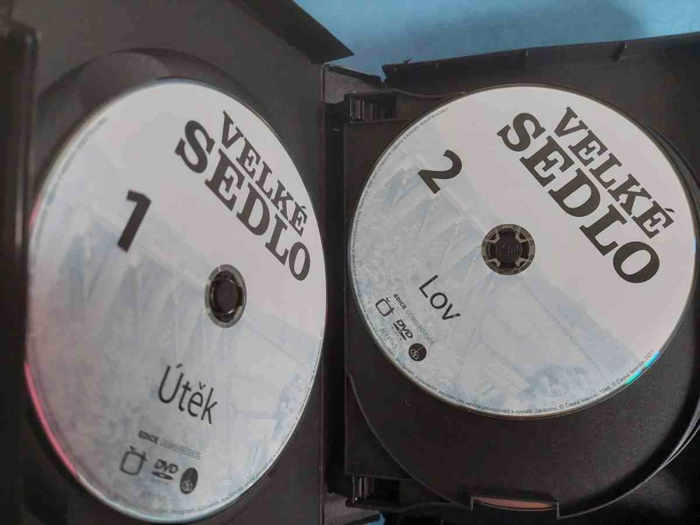 DVD VELKÉ SEDLO RARE!