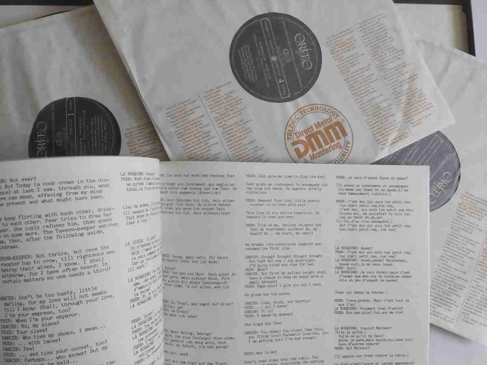 3 LP Werner Egk - Peer Gynt