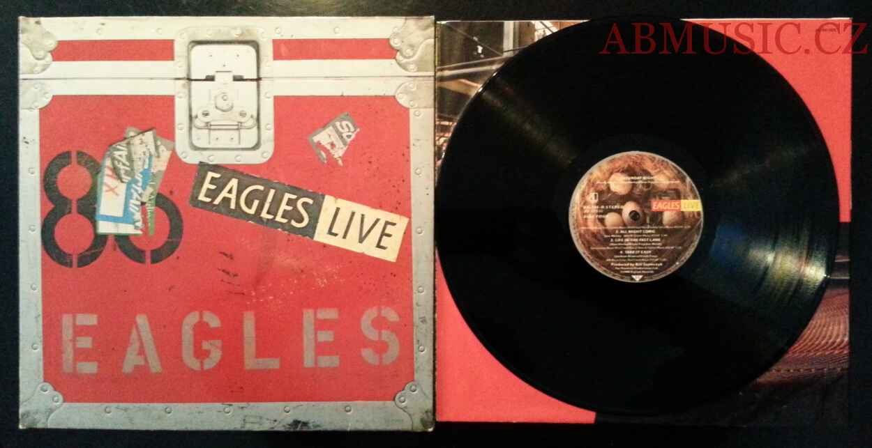 2 LP EAGLES Live - Hotel California a další hity + PLAKÁT !