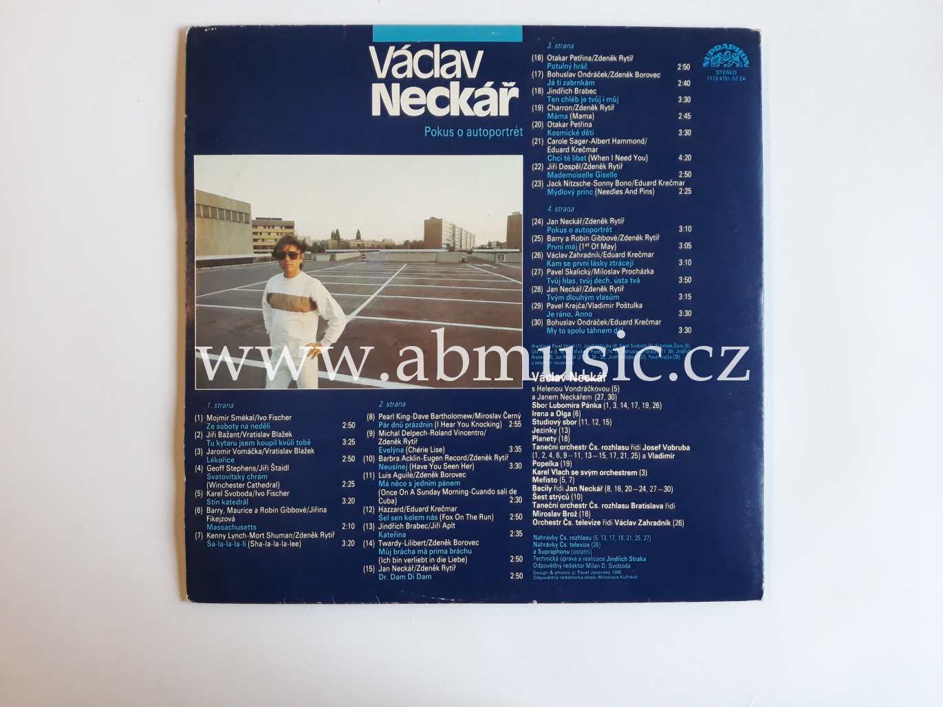 2 LP Václav Neckář - Pokus o autoportrét
