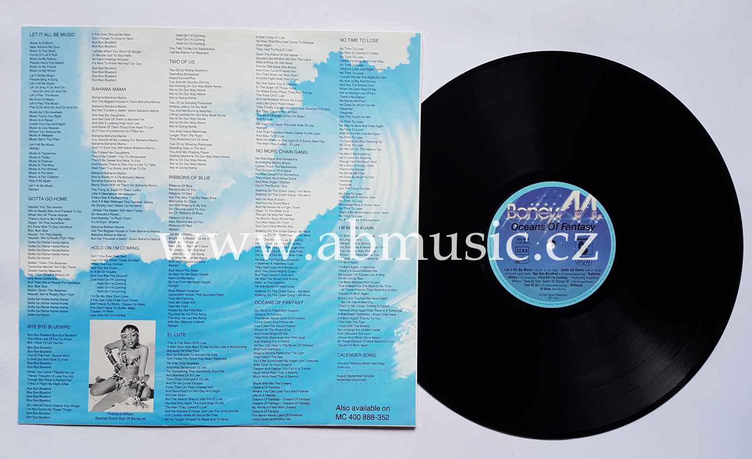 LP Boney M - Oceans Of Fantasy originál