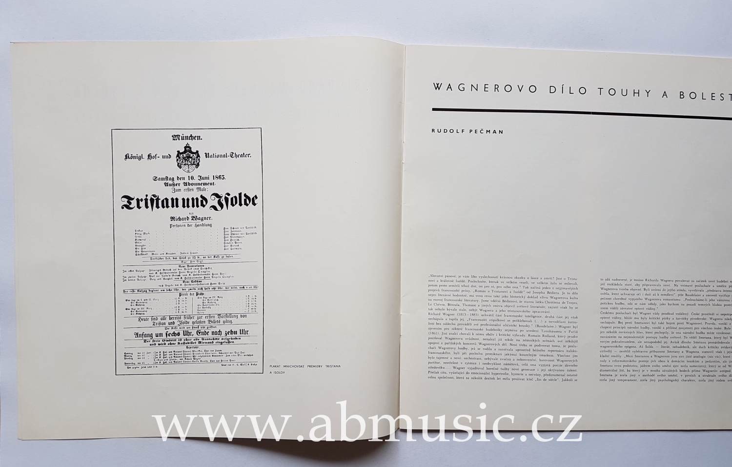 5 LP Richard Wagner - Tristan a Isolda