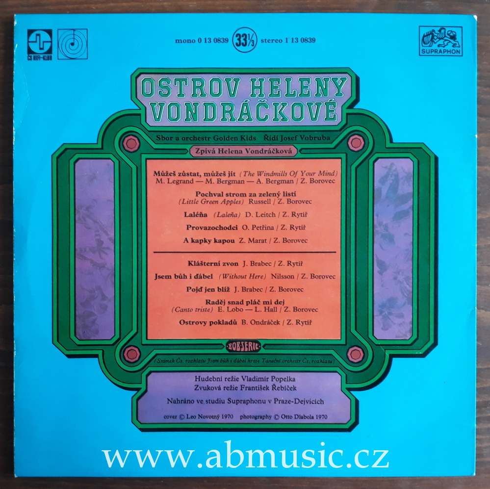 LP Helena Vondráčková - Ostrov Heleny