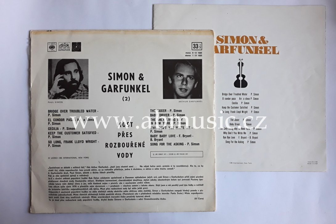 LP Simon & Garfunkel's - Most přes rozbouřené vody