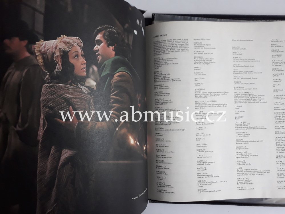 2 LP Giacomo Puccini La Bohéme vinyl