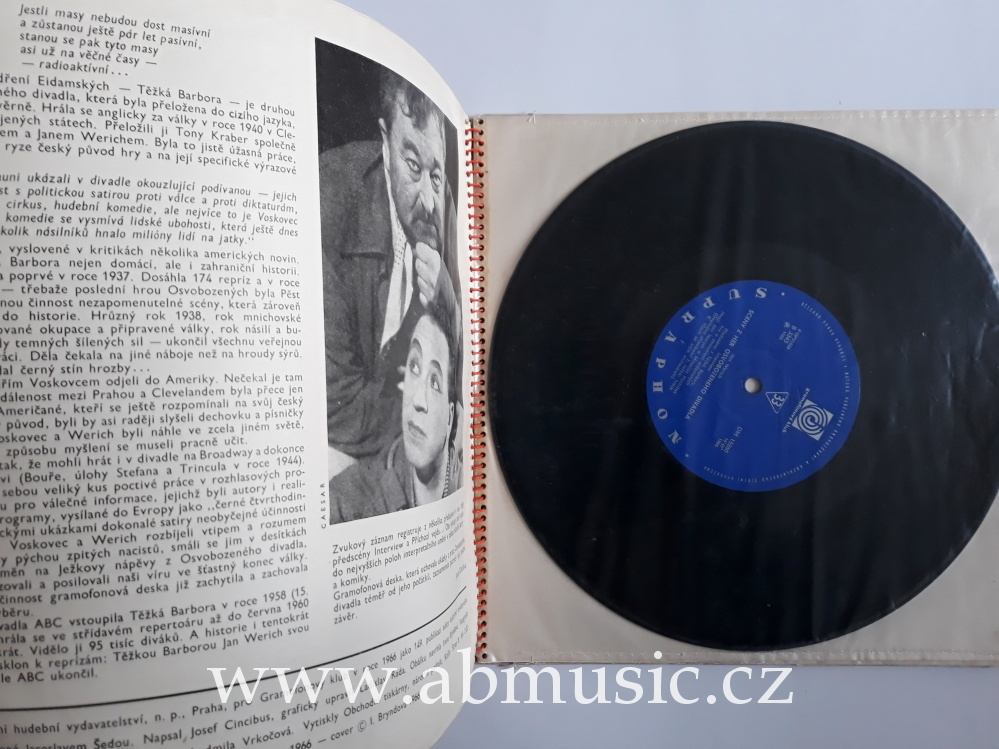 3 LP Scény z her Osvobozeného divadla