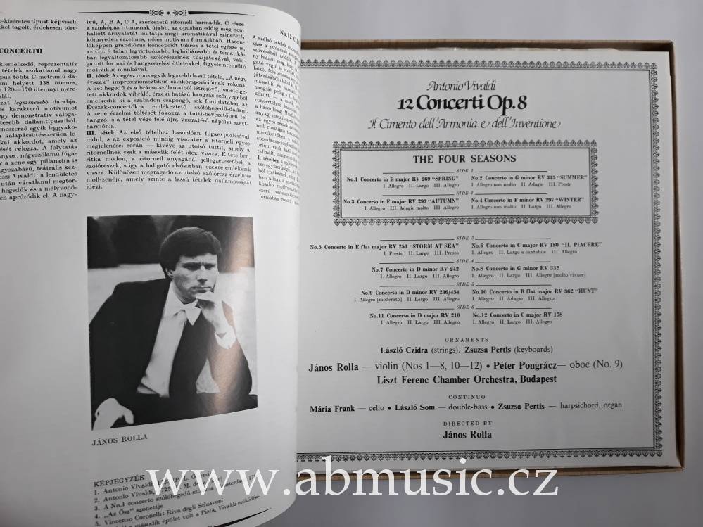3 LP Vivaldi 12 Concerti op.8