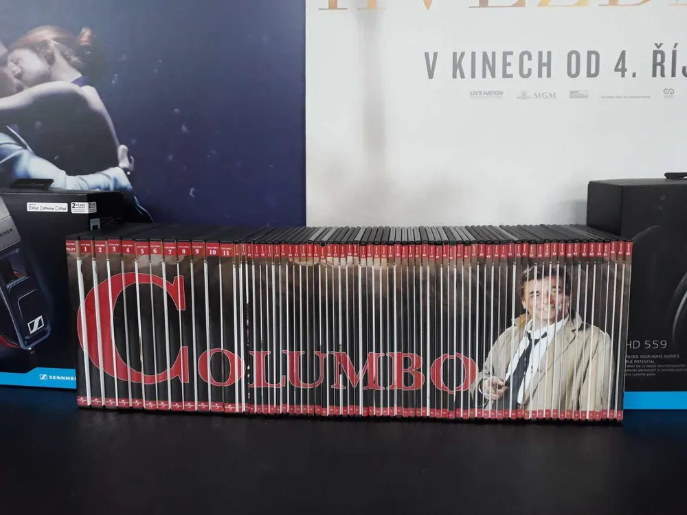 DVD COLUMBO Komplet - Exkluzivní kolekce na 69 DVD !!! Rare