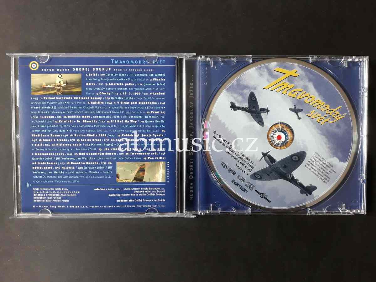 CD Tmavomodrý svět - Soundtrack