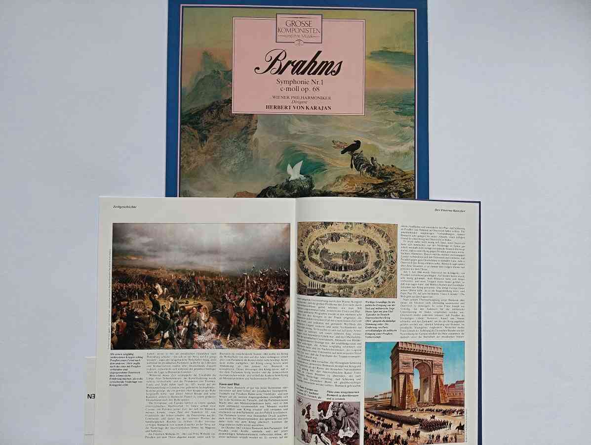 LP Johannes Brahms - Symphonie Nr. 1  c-moll op. 68