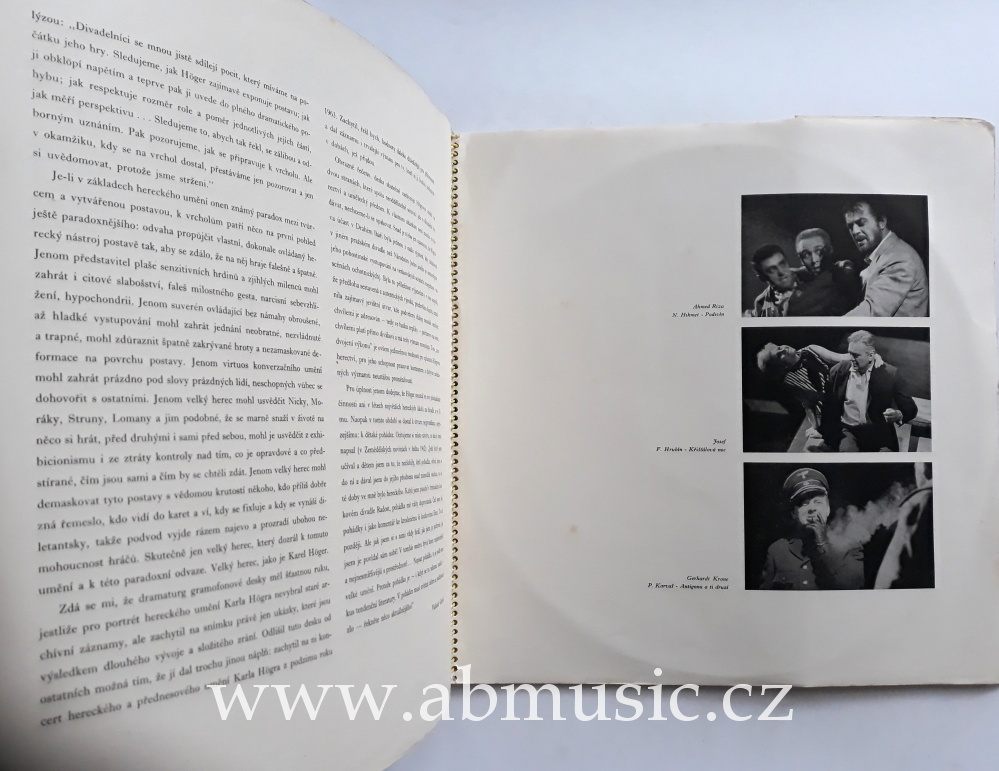 LP Karel Höger - Herecký portrét Karla Högra