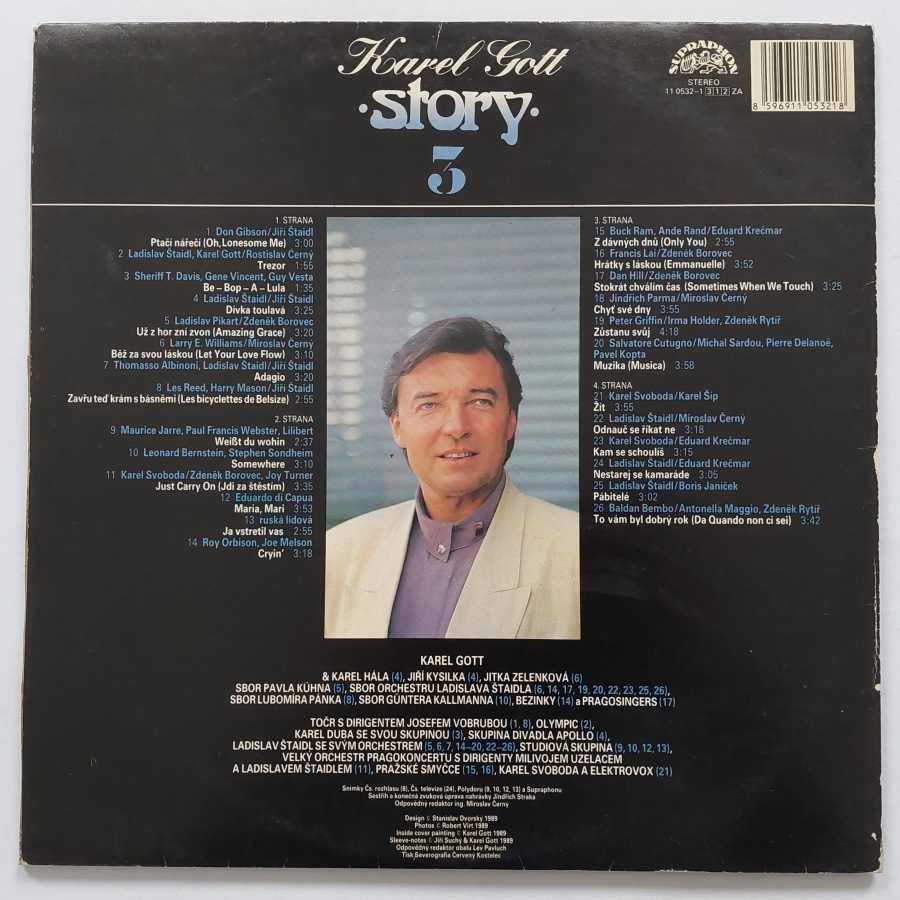 2 LP Karel Gott - STORY 3 + Plakát