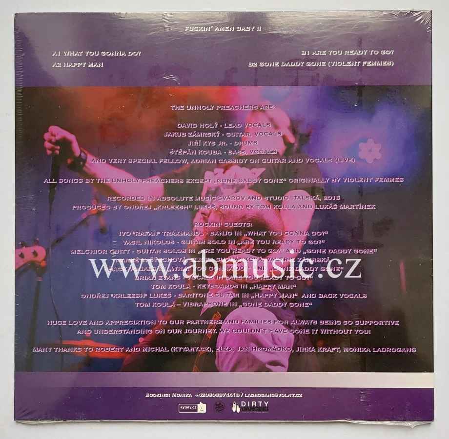 3LP The Unholly Preachers - Fuckin´Amen Baby I+II+III