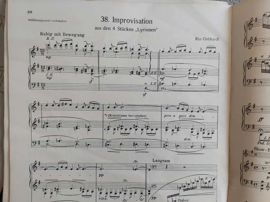 Jazz klavier schule von Rio Gebhardt - Neue klavier virtuosität