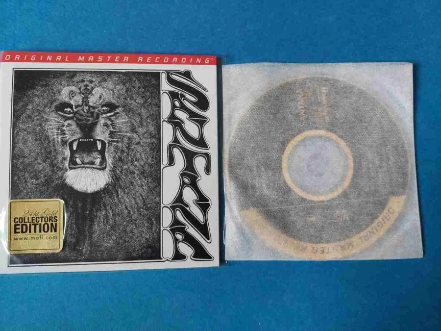 CD SANTANA I MOBILE FIDELITY MFSL 24 Kt. GOLD CD UDCD 773 LTD no. 1049 