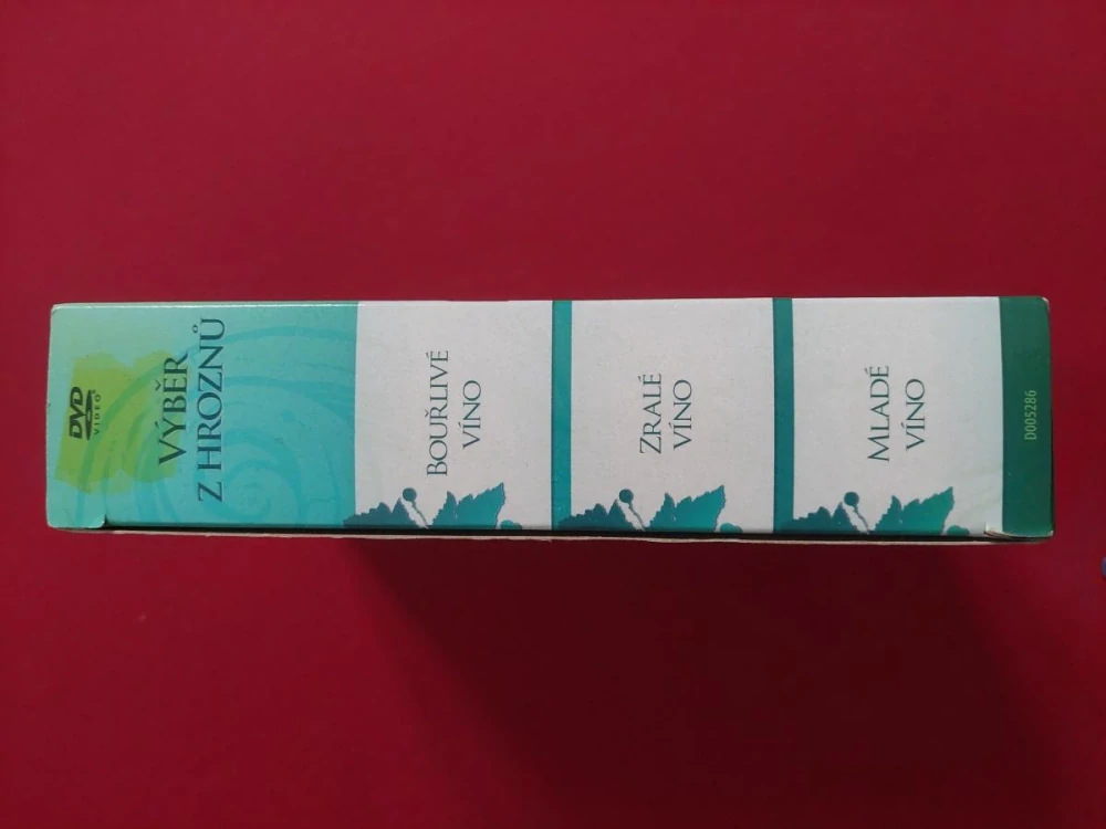 DVD Výběr z hroznů kolekce Bouřlivé víno
