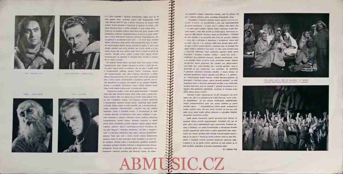 LP Bedřich Smetana - Braniboři v Čechách - 3LP BOX / 3 Vinyl