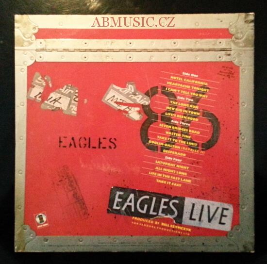 2 LP EAGLES Live - Hotel California a další hity + PLAKÁT !