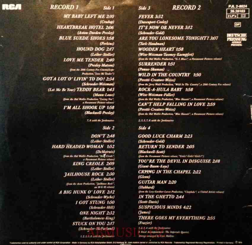 2 LP Elvis Presley - 32 Hits no. 1