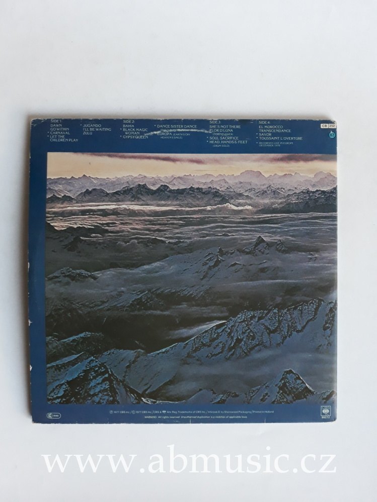 2 LP SANTANA - MOONFLOWER , LP deska / Vinyl