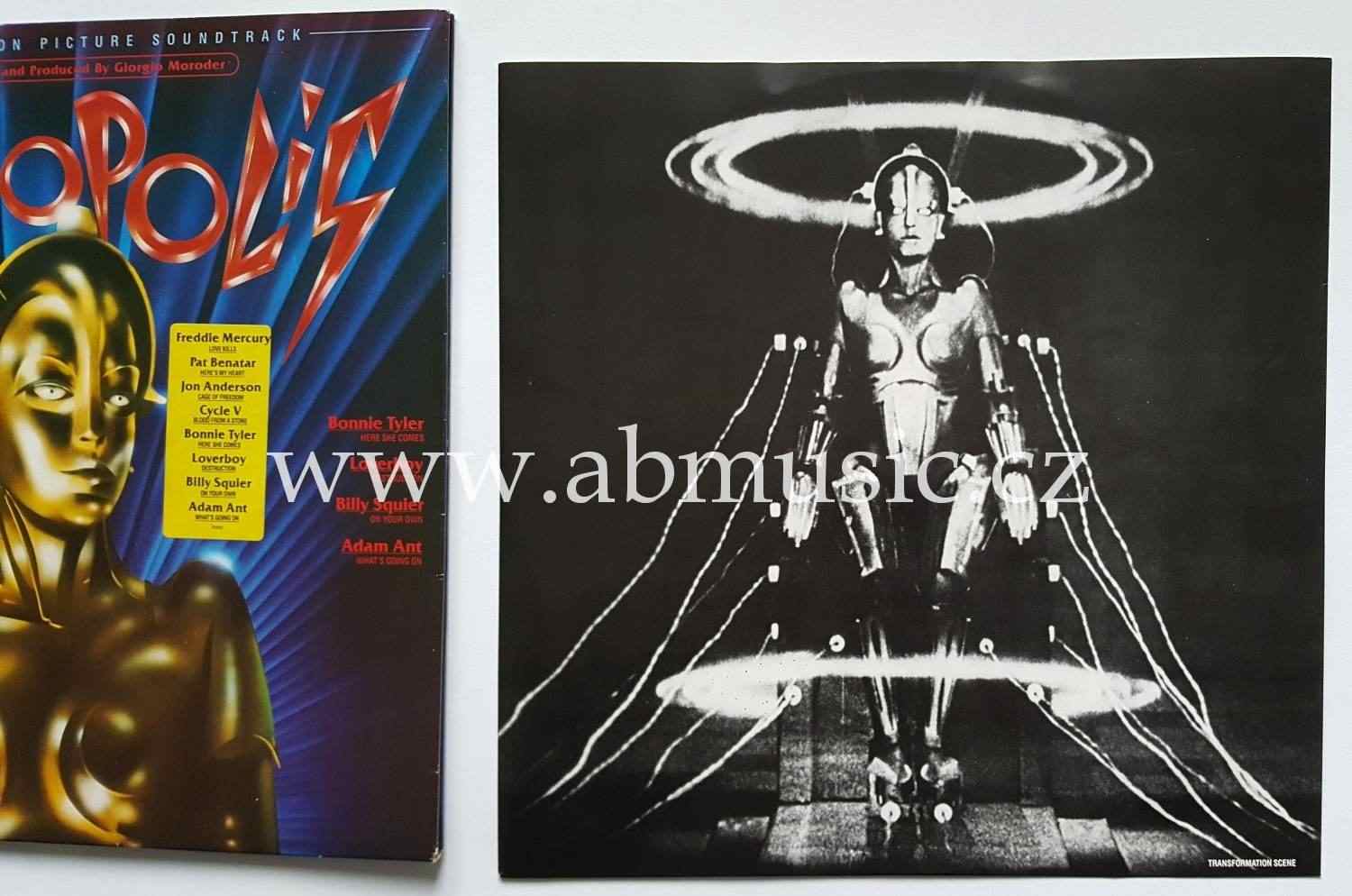LP METROPOLIS Original Soundtrack - Freddie Mercury , Pat Benatar ...