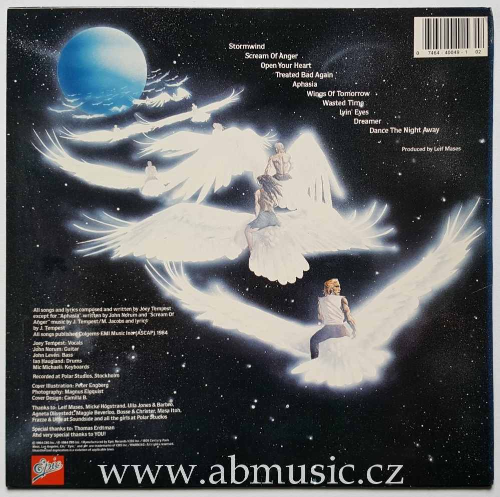 LP EUROPE - Wings Of Tomorrow