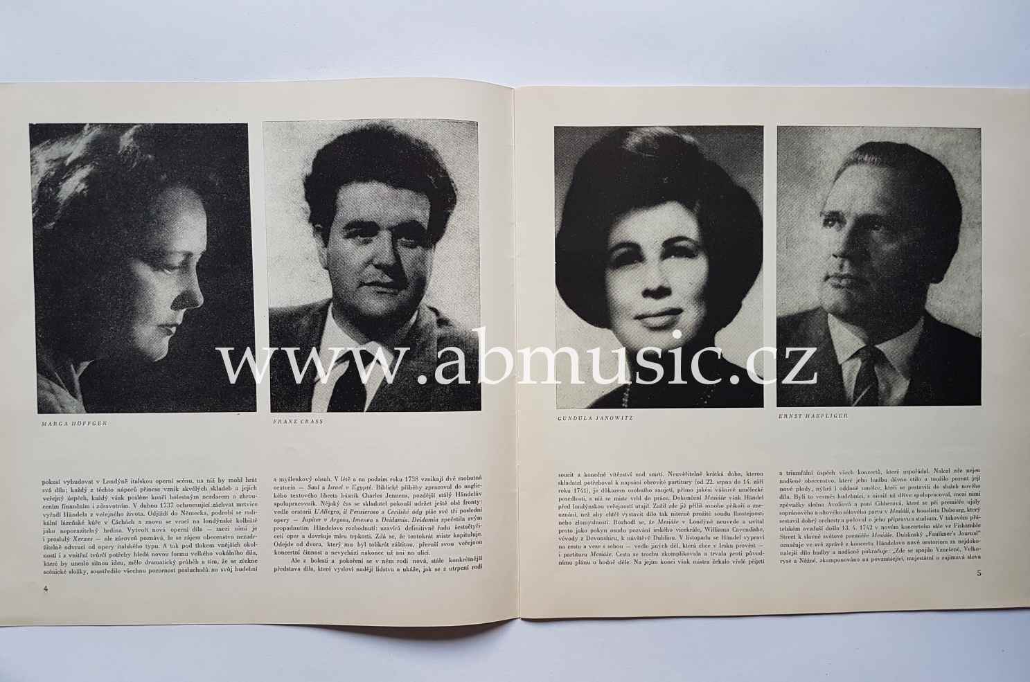 3 LP Georg Friedrich Händel - Mesiáš