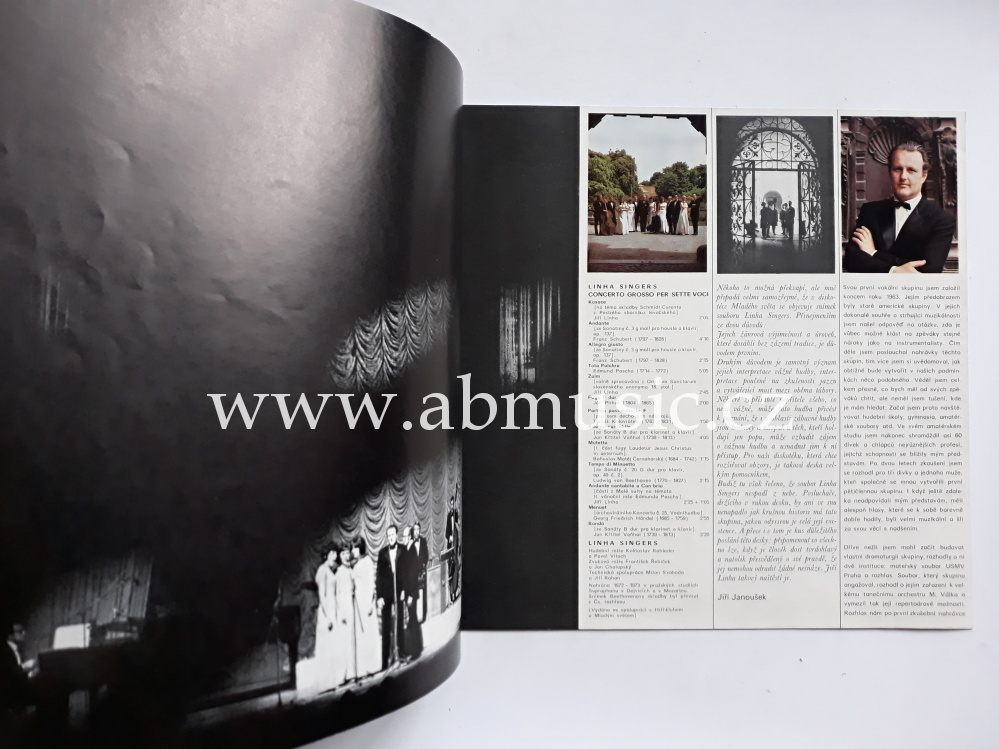 LP LINHA SINGERS - Concerto grosso per sette voci LP deska - Vinyl